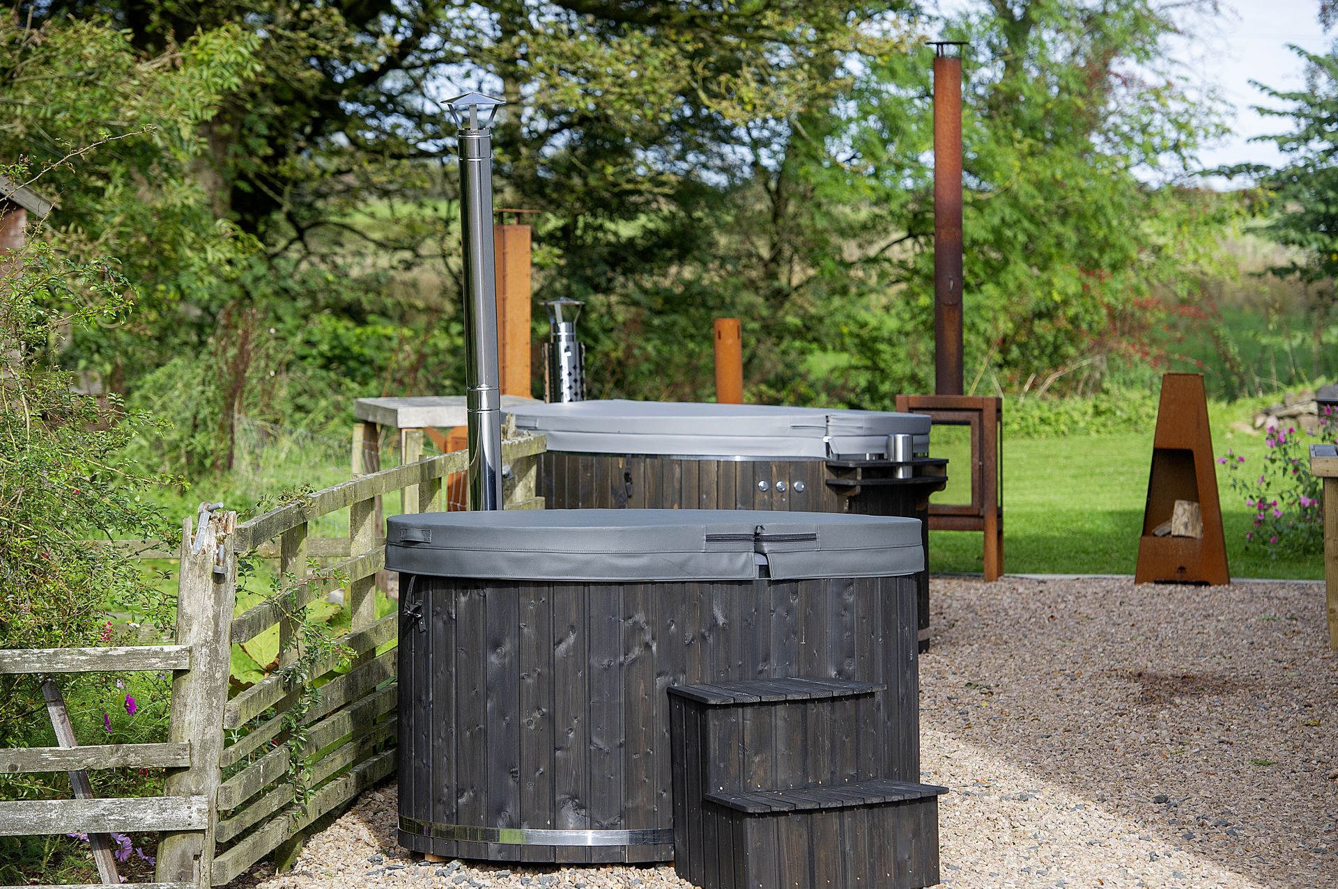 LogFired Hot Tubs In Stock! Edinburgh Auldton Stoves